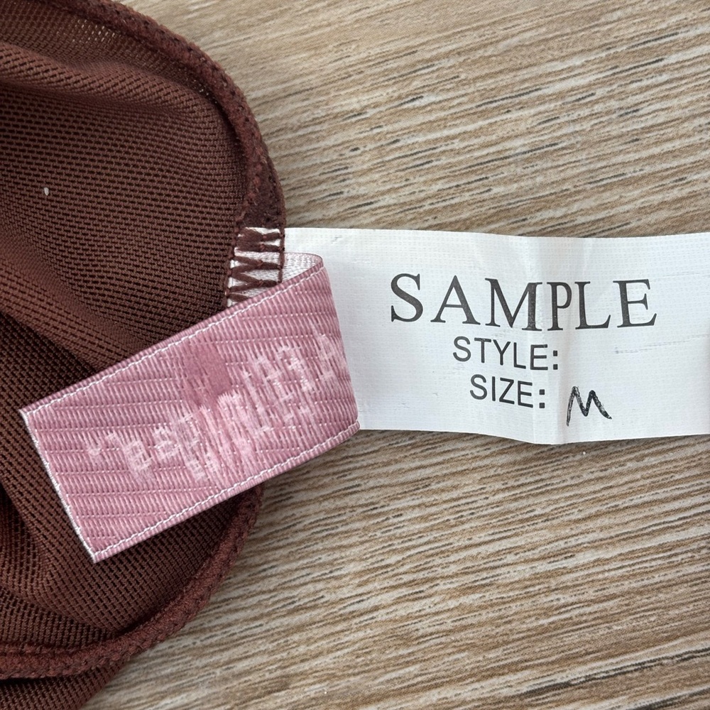 Affinitas Intimates Brown Babydoll Chemise Lace Slip Nightie Dress Vintage - Picture 8 of 9